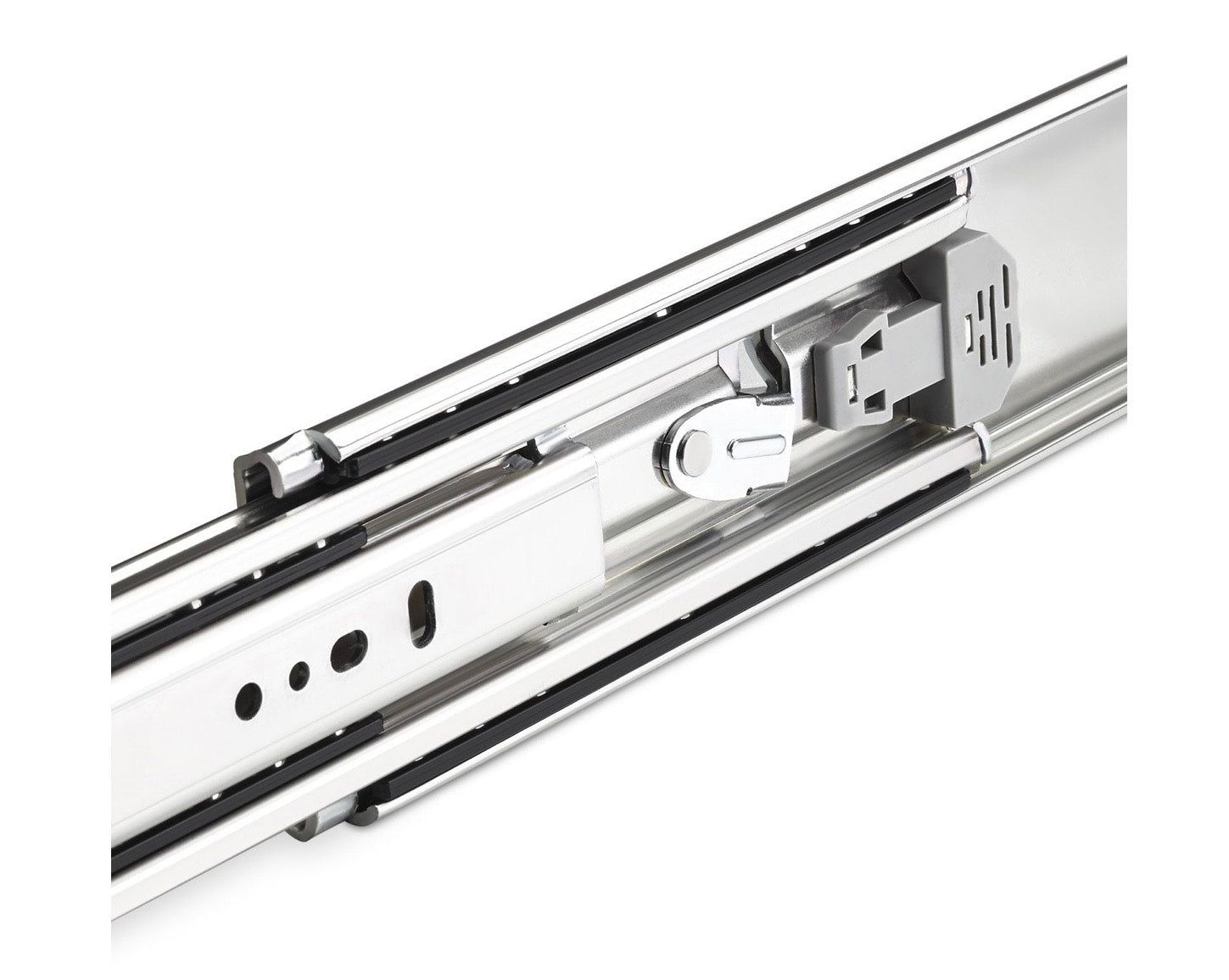 Skuffeskinner i par tungvekt 250kg med lås 406 - 1524mm lengde