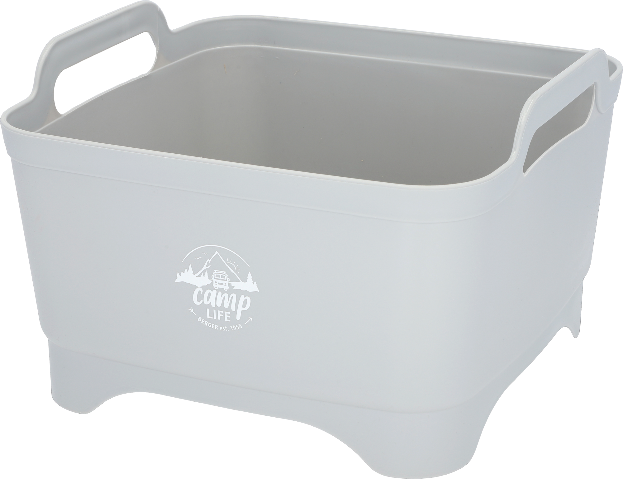 Camp-life oppvaskbalje med avløp (18L)