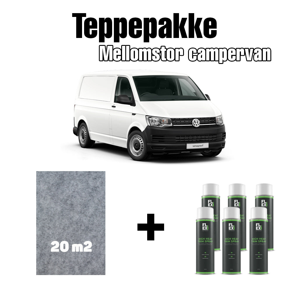 Teppepakke 20 Kvm